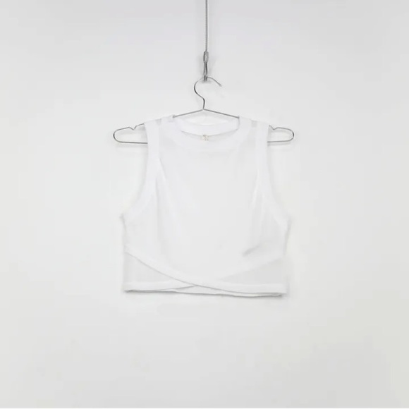 Free People Tops - ✨HP✨ TRENDING/BOHO: Layered Split Hem Crop Tank